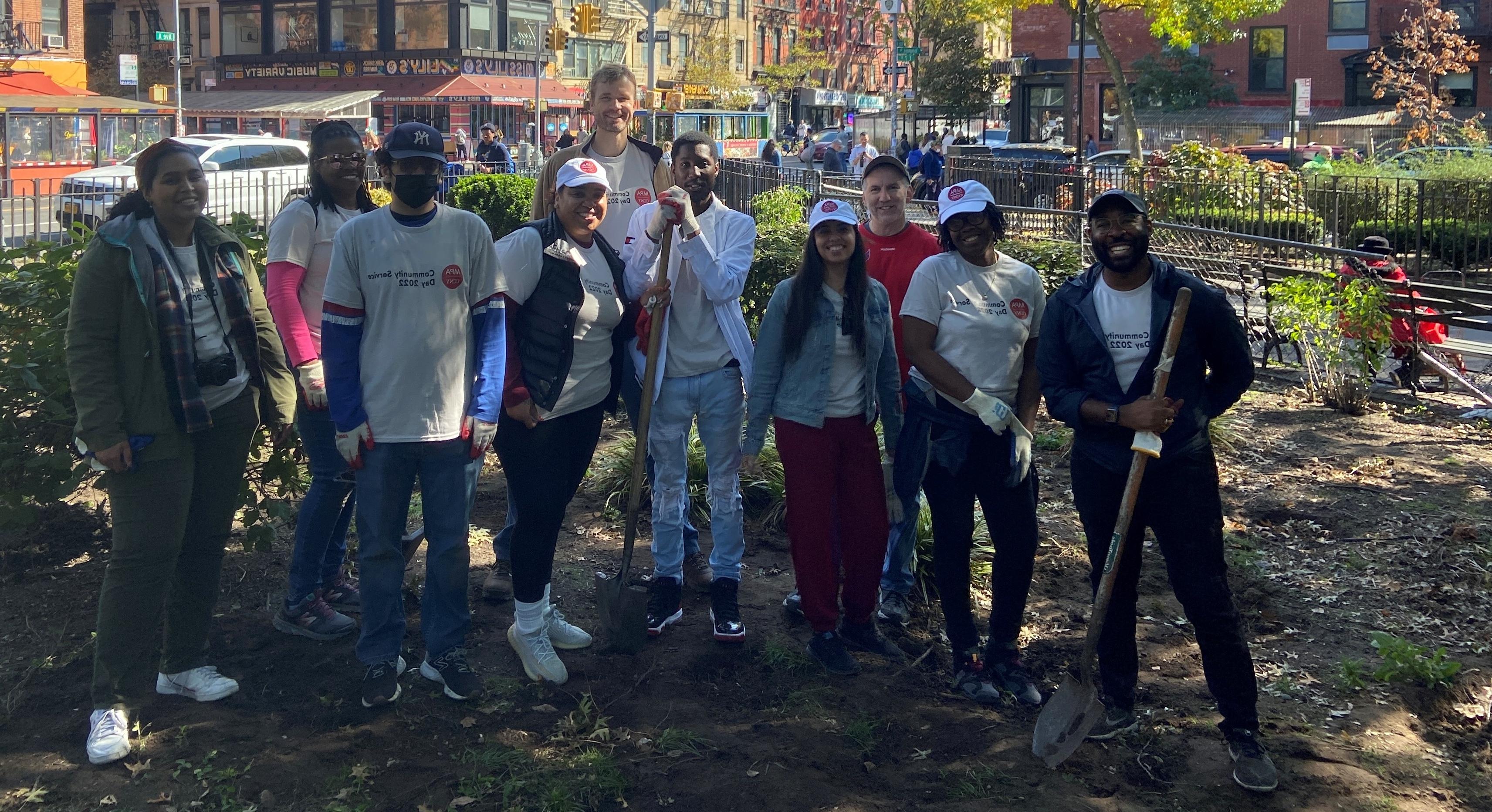 Volunteering with the Lower East Side Ecology Center